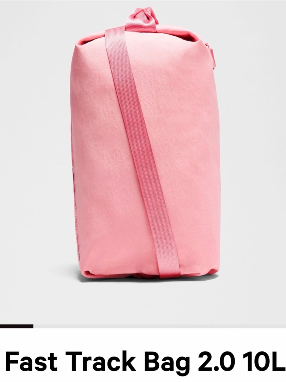 lululemon athletica Pink Fast Track Bag 2.0 10L